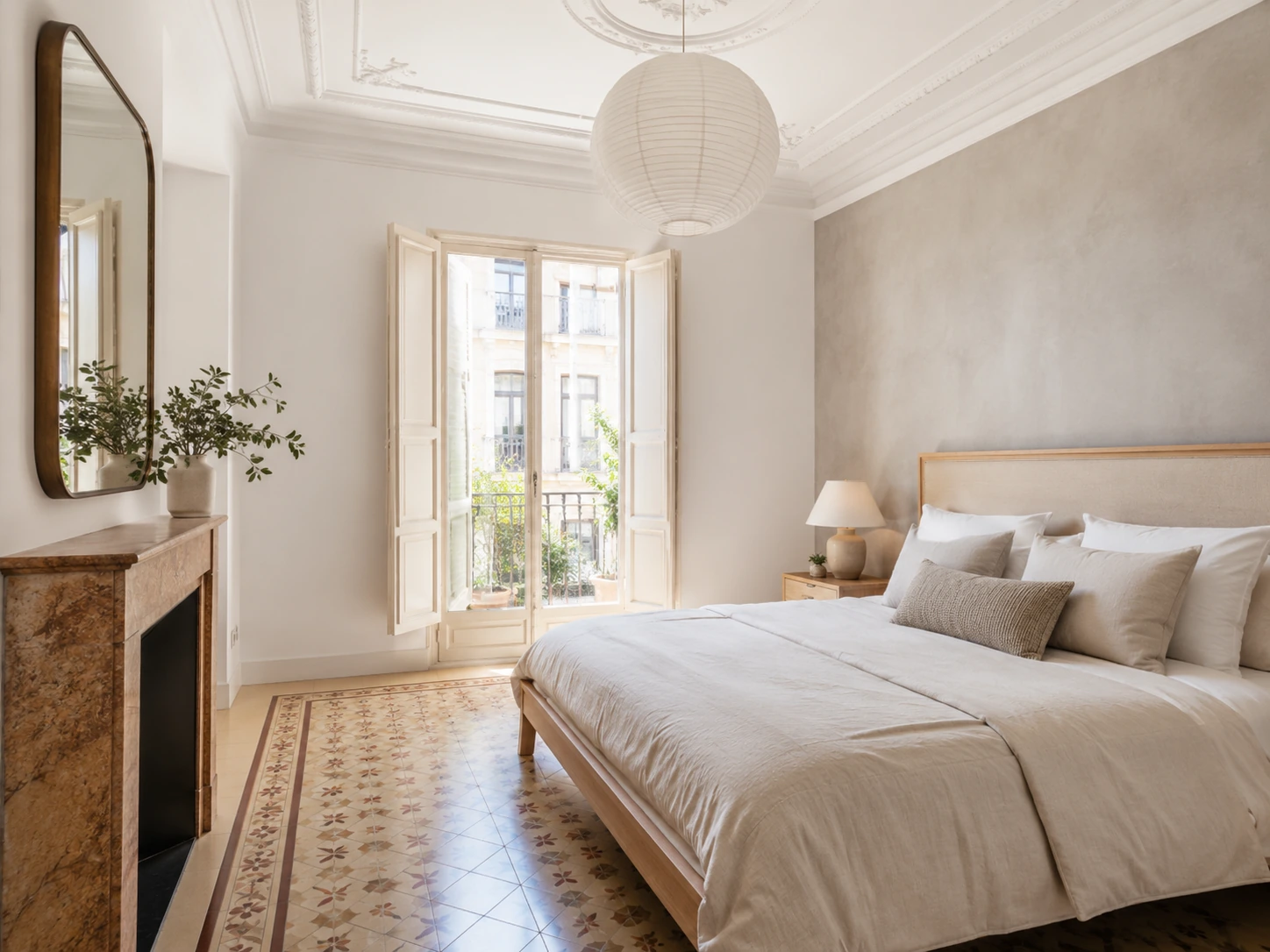 Real multi-room interior showing the kind of broader transformation seen in a fuller reforma de vivienda.